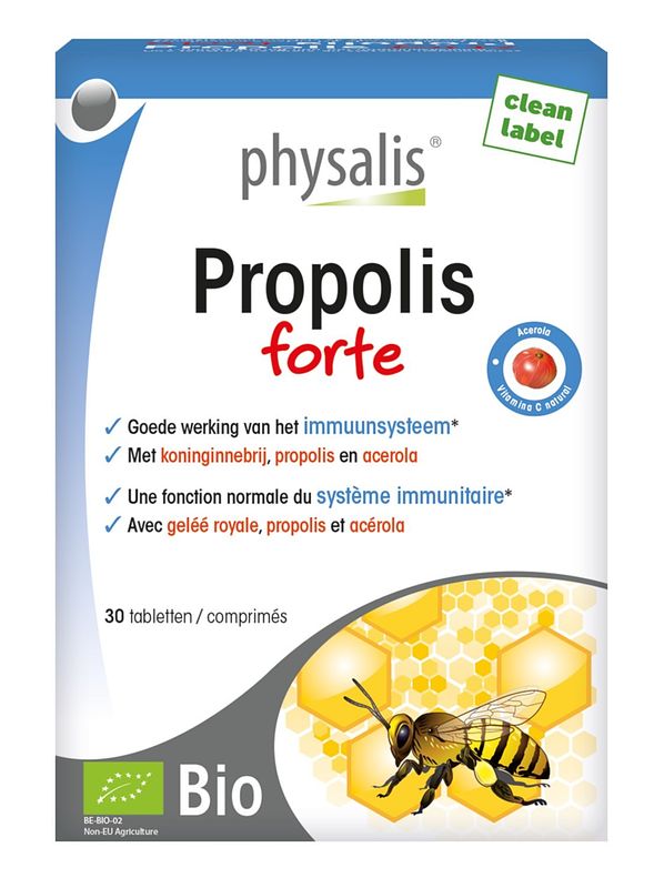 Foto van Physalis propolis forte tabletten