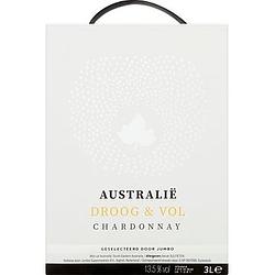 Foto van Jumbo huiswijn droog & vol australie chardonnay 3l