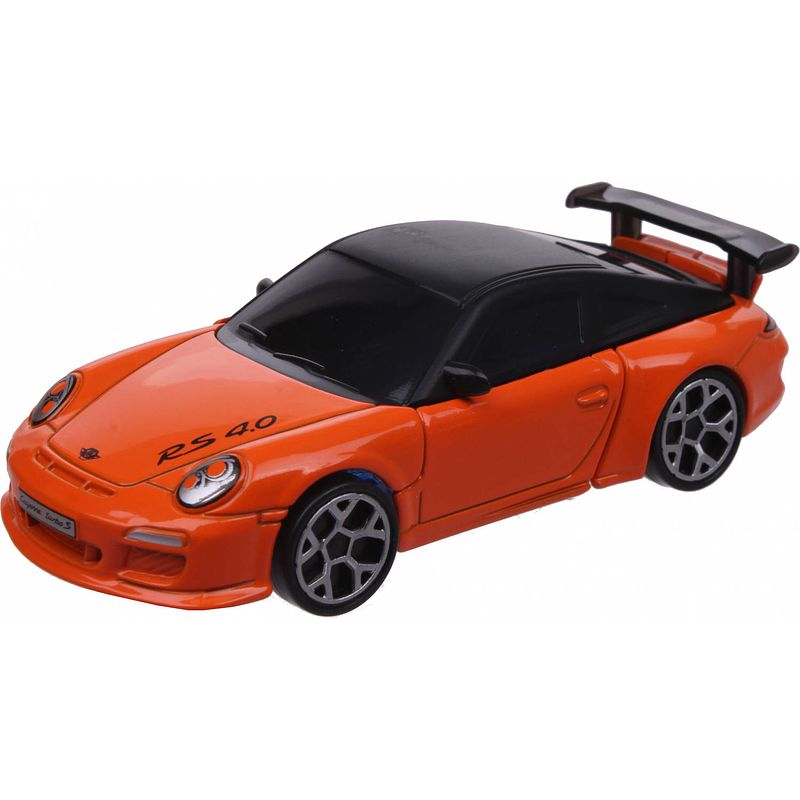 Foto van Luna transformer-auto robot rs4.0 1:38 diecast oranje 3-delig