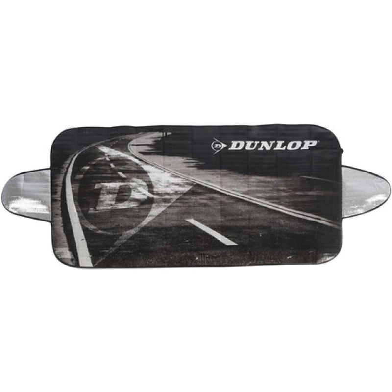 Foto van Dunlop anti-ijsdeken/zonnescherm 70 x 150 cm aluminium zilver