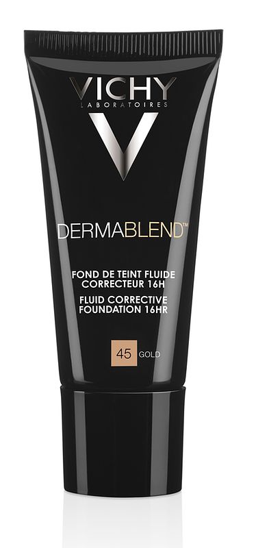 Foto van Vichy dermablend corrigerende foundation 45 gold