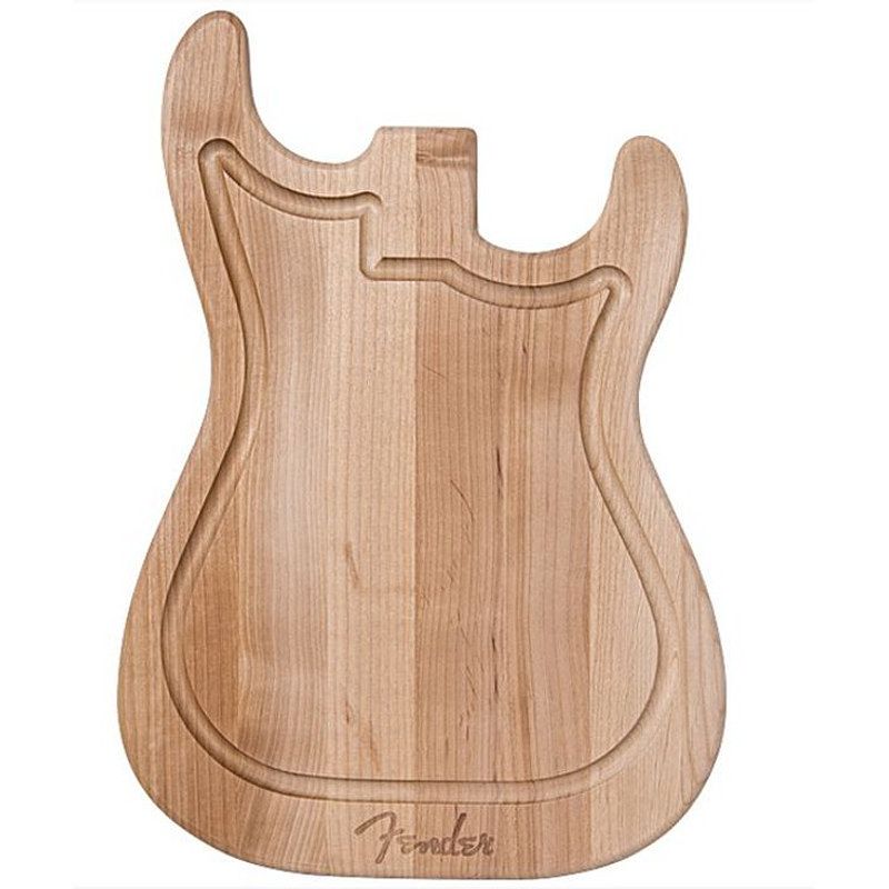 Foto van Fender stratocaster cutting board snijplank