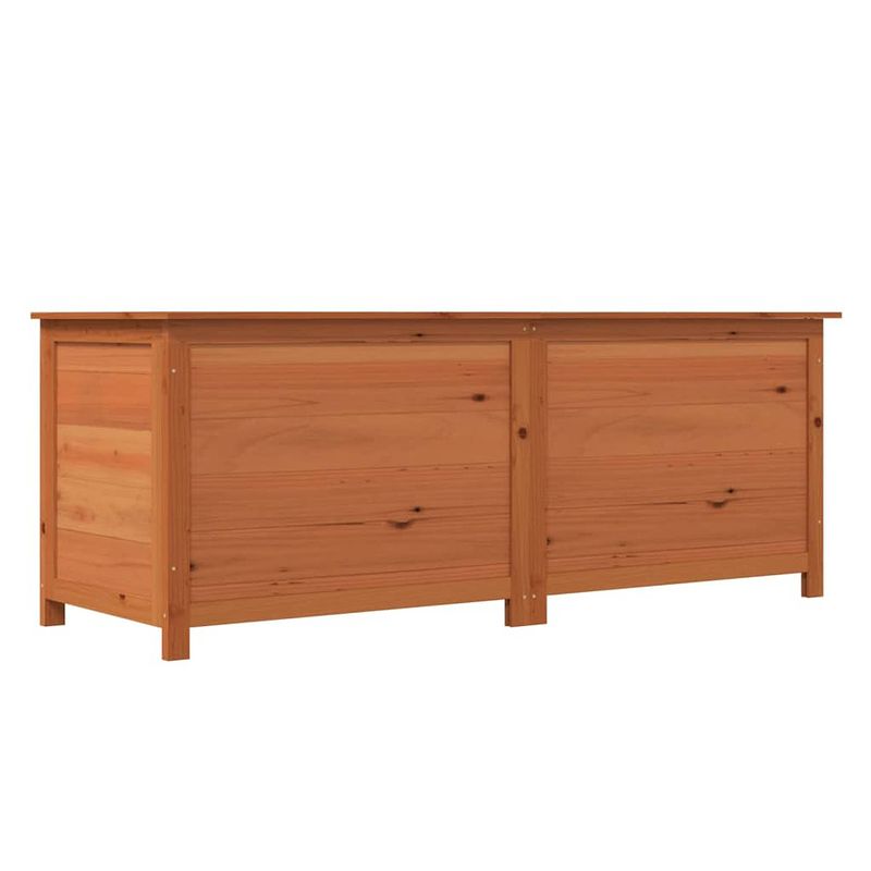 Foto van The living store houten kussenbox - 150 x 50 x 56 cm - massief vurenhout