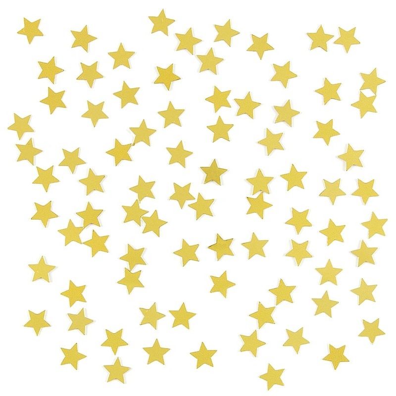 Foto van Gouden sterren confetti zakje 15 gram
