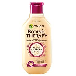 Foto van Botanic therapy shampoo versterkt haar brosse castor olie en amandel 400ml