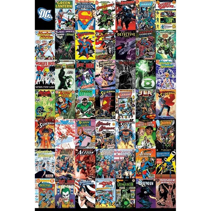 Foto van Pyramid dc comics montage poster 61x91,5cm