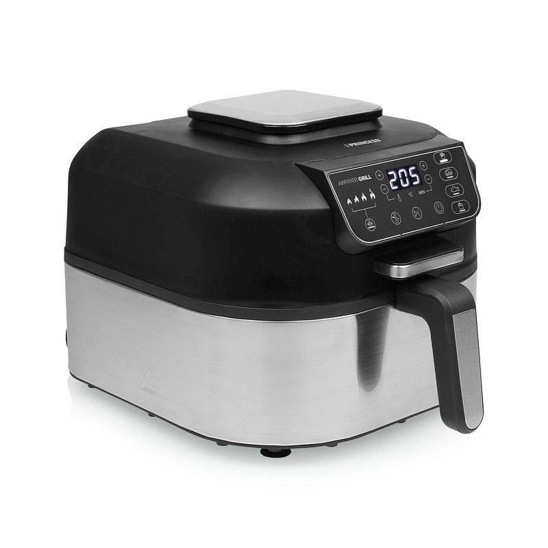 Foto van Princess 182092 airfryer en grill - airfryer xxl - temperatuurmeter - 5.6 liter - 265 graden - 4 programma'ss