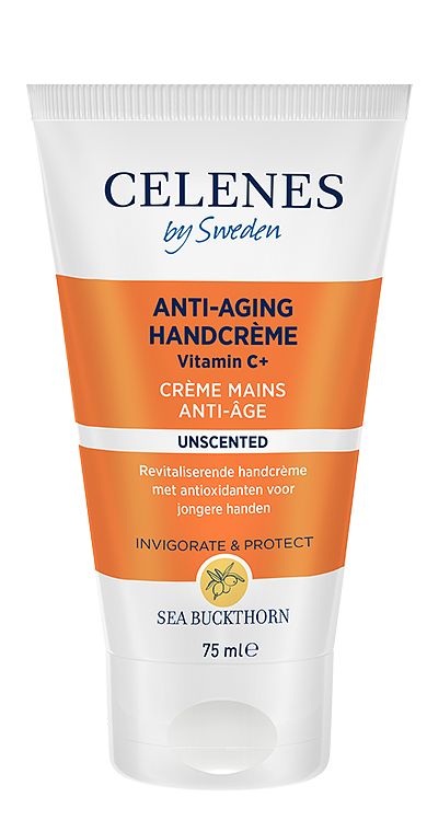 Foto van Celenes by sweden sea buckthorn geurloze anti-aging handcrème