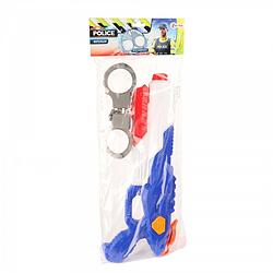 Foto van Toi-toys waterpistool politie 40 cm junior blauw/wit 2-delig
