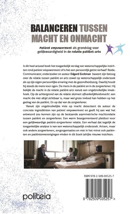 Foto van Balanceren tussen macht en onmacht - edgard eeckman - paperback (9782509035257)