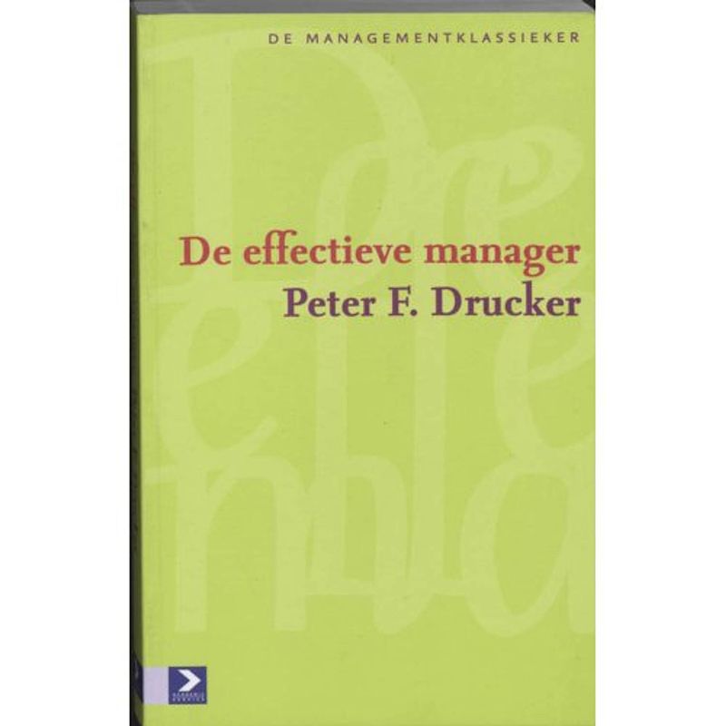 Foto van De effectieve manager