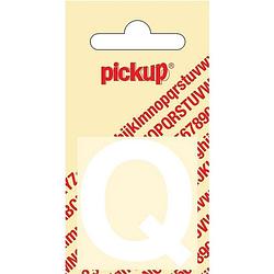 Foto van Plakletter helvetica 40 mm sticker witte letter q