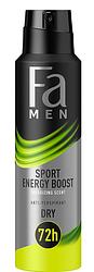 Foto van Fa men sport energy boost antiperspirant spray