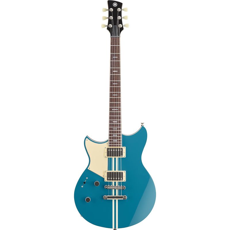 Foto van Yamaha revstar standard rss20l swift blue linkshandige elektrische gitaar met deluxe gigbag