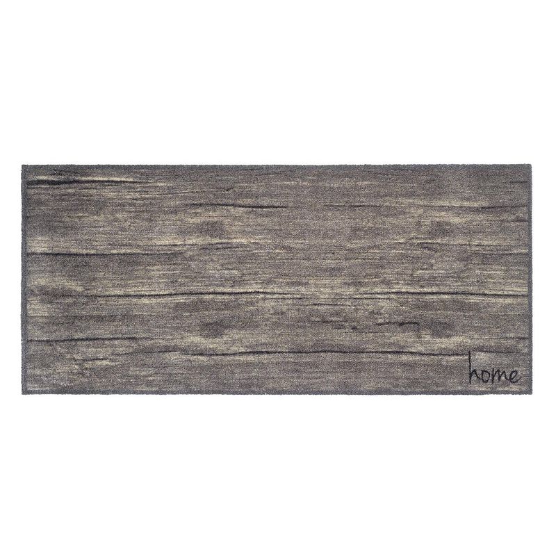 Foto van Binnenmat hoogpolig universal home wood 67x150 cm