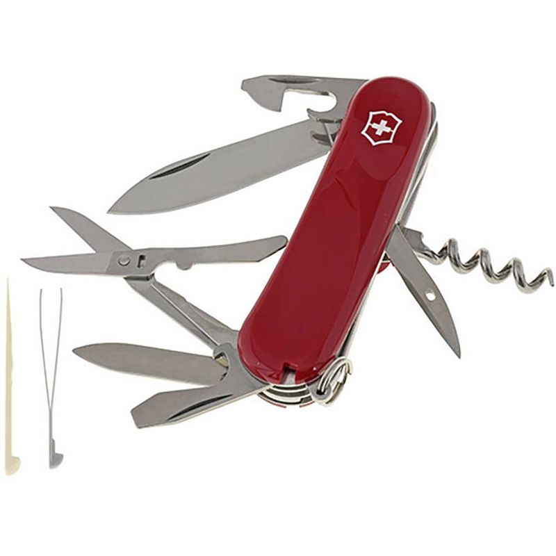 Foto van Victorinox evolution 2.3903.e zwitsers zakmes aantal functies: 14 rood