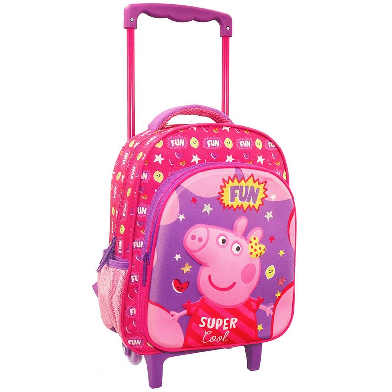 Foto van Nickelodeon trolley peppa pig junior 27 x 31 cm pl roze