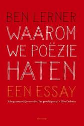 Foto van Waarom we poëzie haten - ben lerner - ebook (9789045033242)