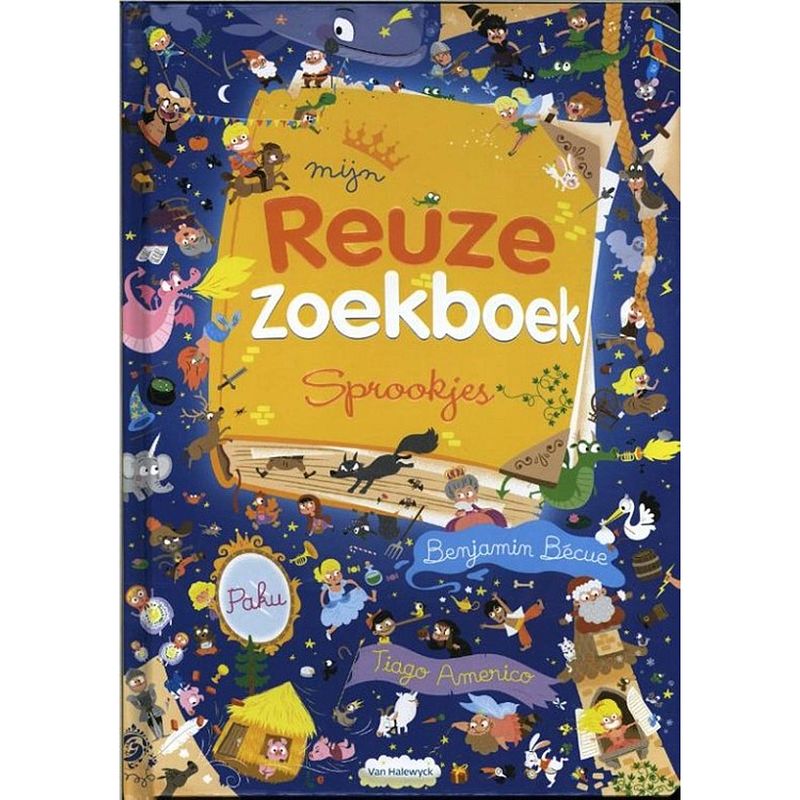 Foto van Sprookjes - mijn reuze zoekboek