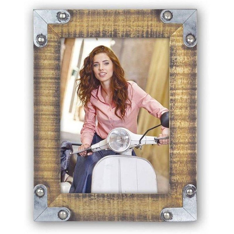 Foto van Zep - houten fotolijst ivrea brown voor foto formaat 15x20 - t768b