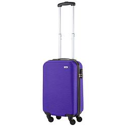 Foto van Travelz horizon handbagagekoffer - 54cm handbagage met cijferslot - lavendel