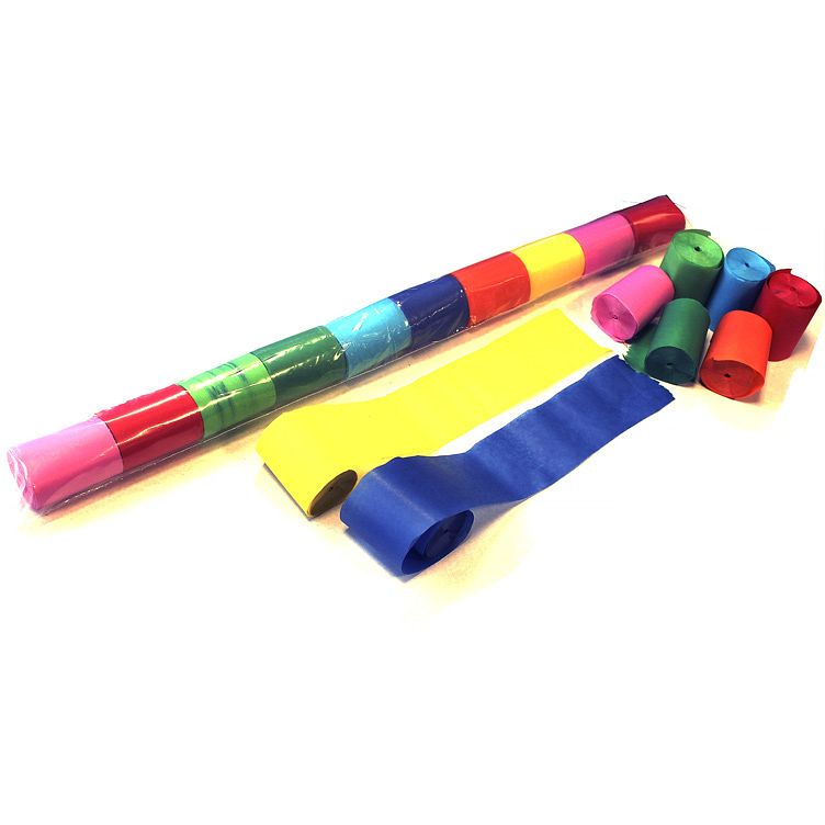 Foto van Magic fx str04mc papieren streamers 20mx5cm multicolour 10st