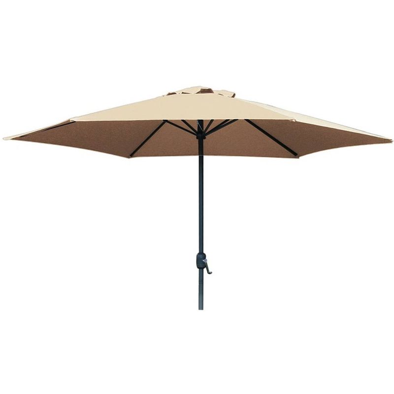 Foto van Pimxl parasol luxe 6-ribs 300cm ecru