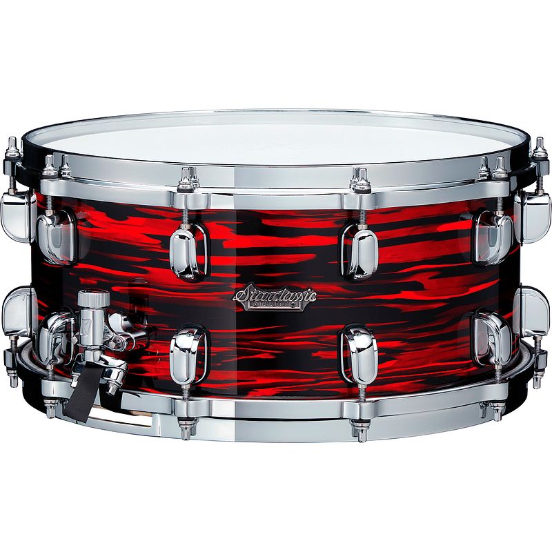 Foto van Tama mrs1465-roy red oyster starclassic maple snaredrum 14 x 6.5 inch