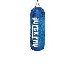 Foto van Super pro water-air punchbag home - bokszak - blauw - 100 cm