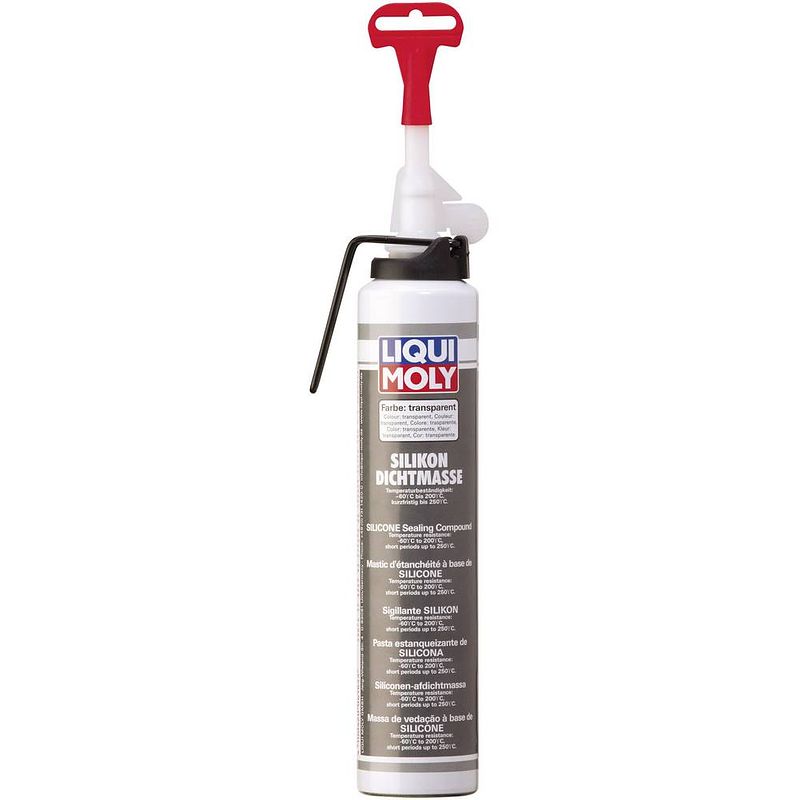 Foto van Liqui moly siliconenkit kleur (specifiek): transparant 200 ml