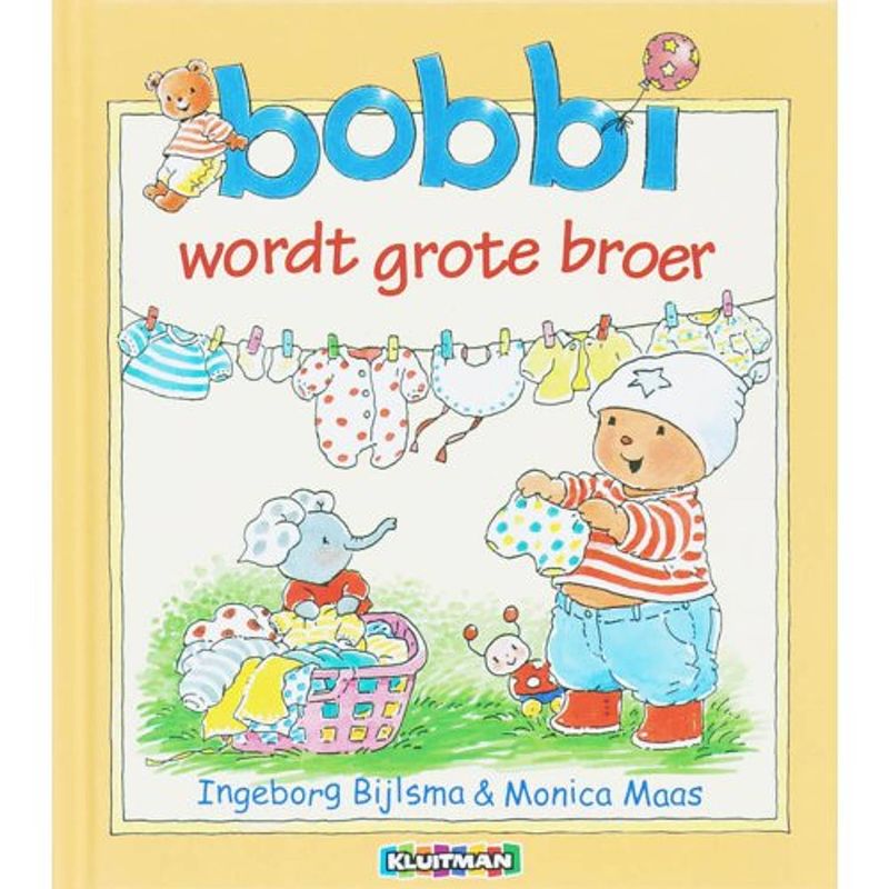 Foto van Bobbi wordt grote broer