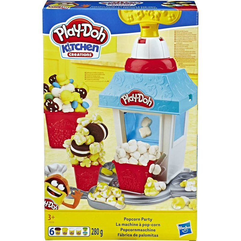 Foto van Play-doh popcorn party - klei speelset