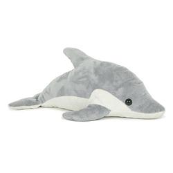 Foto van Pluche dolfijn knuffel 51 cm speelgoed - knuffel zeedieren