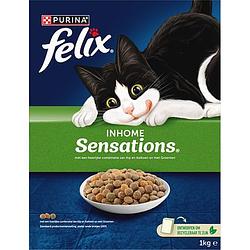 Foto van Felix® inhome sensations kattenvoer met kip en kalkoen en met groenten 1000g bij jumbo