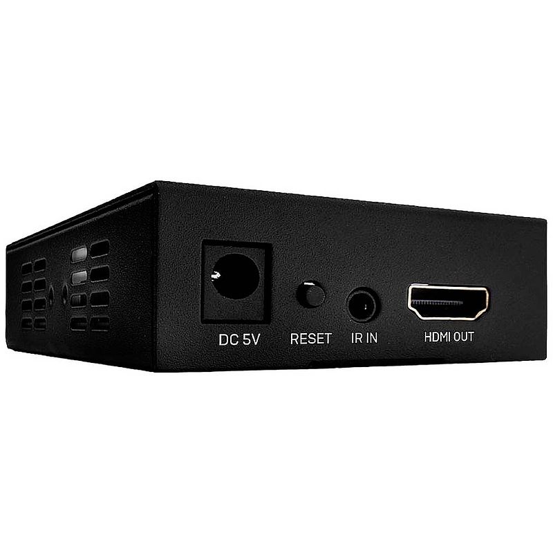 Foto van Lindy 38129 ir (3.5 mm jackplug) hdmi-ontvanger via netwerkkabel rj45 100 m