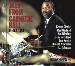 Foto van Jazz from carnegie hall live in paris 1er oct. 1958 - cd (3561302572123)