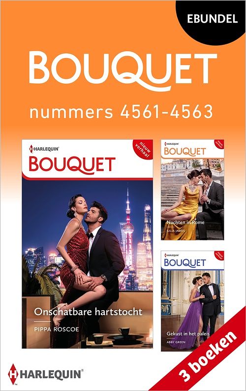 Foto van Bouquet e-bundel nummers 4561 - 4563 - pippa roscoe, julia james, abby green - ebook