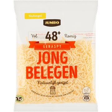 Foto van Jumbo geraspt jong belegen kaas 48+ 175g