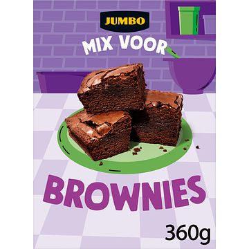 Foto van Jumbo mix voor brownies 360g