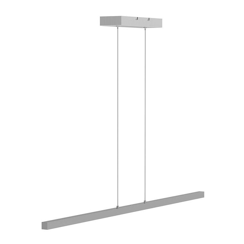 Foto van Mexlite hanglamp danske l 114 cm mat-chroom