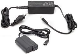 Foto van Chilipower netadapter ep-5b voor nikon - plus en-el15 dummy accu - adapter kit