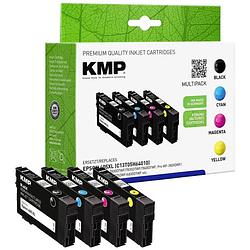 Foto van Kmp inktcartridge vervangt epson 405xl compatibel combipack zwart, cyaan, magenta, geel 1656,4005 1656,4005