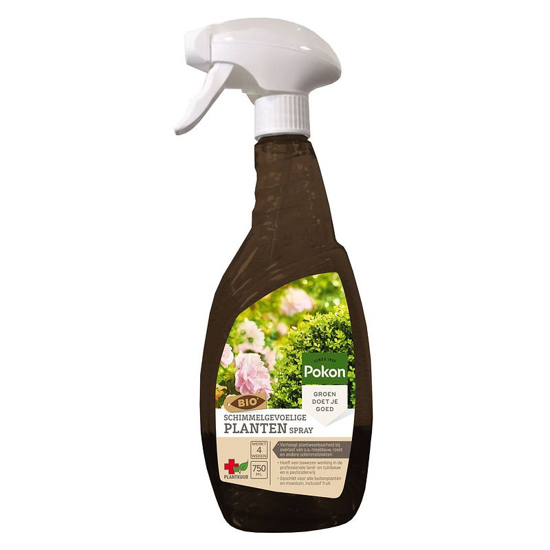 Foto van Pokon bio plantkuur schimmelgev planten spr.750ml