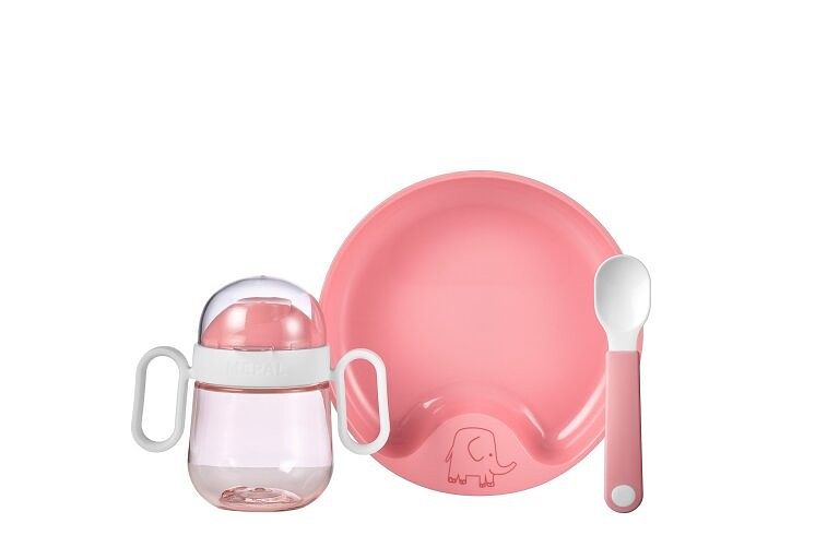 Foto van Mepal set babyservies mio 3 delig deep pink