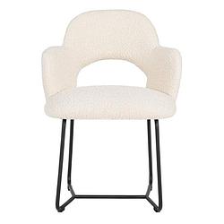 Foto van Must living arm chair vista,81x60x59 cm, bouclé natural
