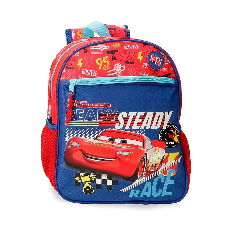 Foto van Disney cars kleuter jongens rugzak rood 33 cm