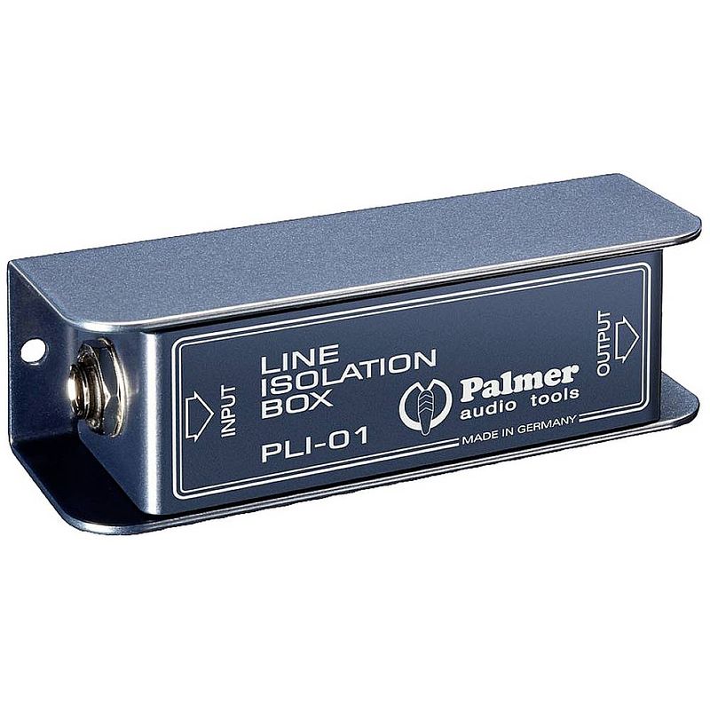 Foto van Palmer musicals instruments li 01 line isolator 1-kanaals