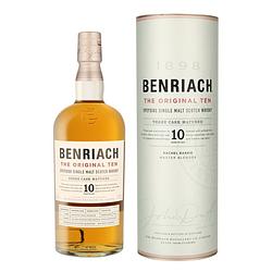Foto van Benriach 10 years the original ten 70cl whisky + giftbox