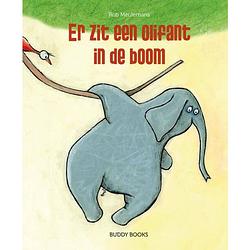 Foto van Er zit een olifant in de boom