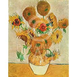 Foto van Vincent van gogh - sunflowers kunstdruk 50x70cm